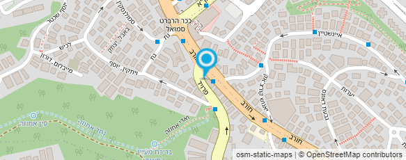 מפת הגעה אל תחנת דלק פז