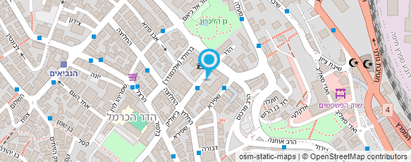 מפת הגעה אל יפה נוף תחבורה ותשתיות בע"מ