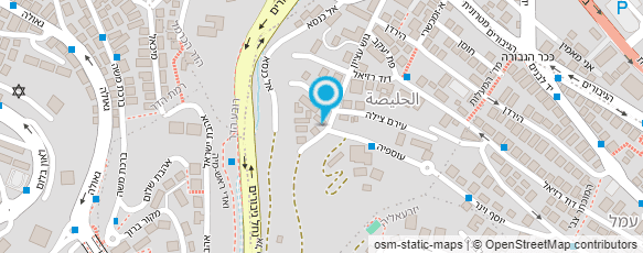 מפת הגעה אל הממלכתי הגשר (עבד אל רחמאן אלחאג')