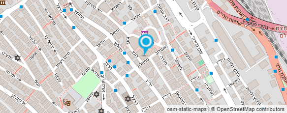 מפת הגעה אל חניון חן רון - יוסי משולם