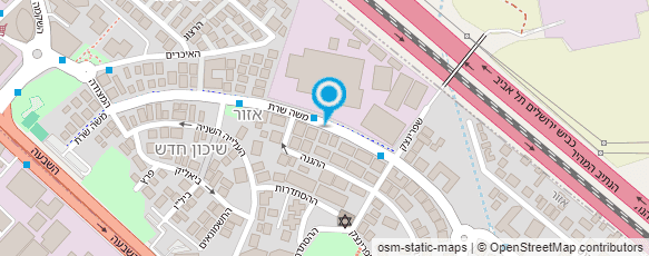 מפת הגעה אל מועצה דתית אזור