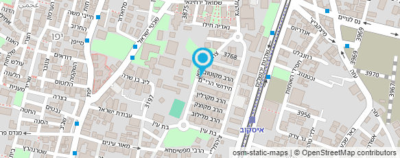 מפת הגעה אל קרית חינוך יפו עירוני ז'