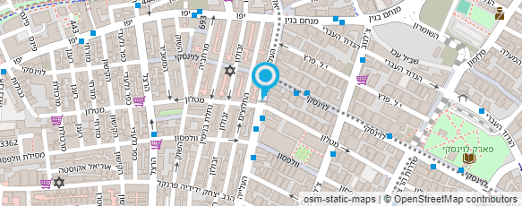 מפת הגעה אל קונדיטוריה פוני