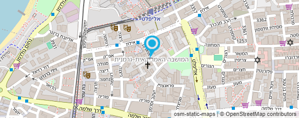 מפת הגעה אל אכסנית בית עמנואל