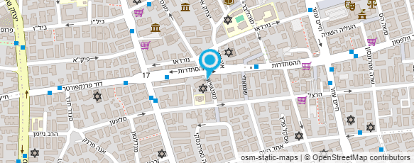 מפת הגעה אל תלמוד תורה ברכת יעקב