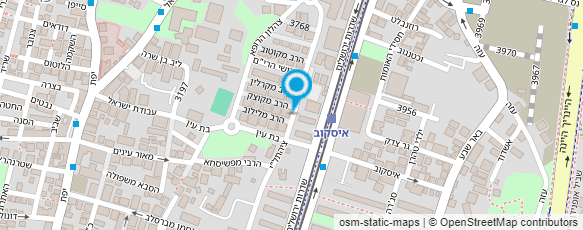 מפת הגעה אל חזי יצחק