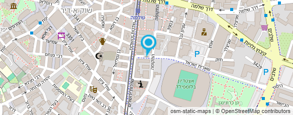 מפת הגעה אל איצטדיון בלומפילד