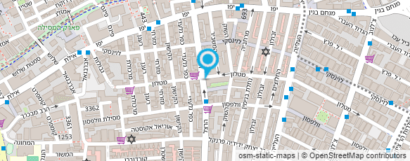 מפת הגעה אל בדי י. גרינברג