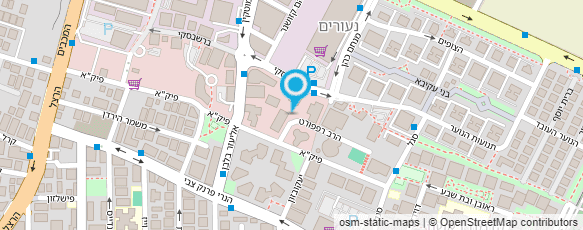 מפת הגעה אל מוסך בני ברק בע"מ