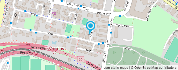 מפת הגעה אל ברנר בי"ס יסודי