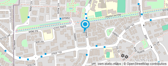 מפת הגעה אל המכון הישראלי לריפוי טבעי