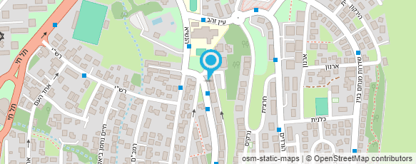 מפת הגעה אל הוסטל ה.ל.ה.