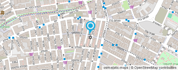 מפת הגעה אל פיצוחי הר סיני