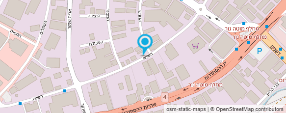 מפת הגעה אל קלוש - משווקי חלפים בע"מ מפת הגעה אל קלוש - משווקי חלפים בע"מ