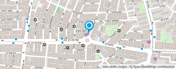 מפת הגעה אל קפה סטרומה