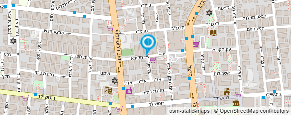 מפת הגעה אל ד"ר טויזר הנרי