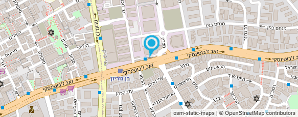 מפת הגעה אל פרופ' וינברגר דב