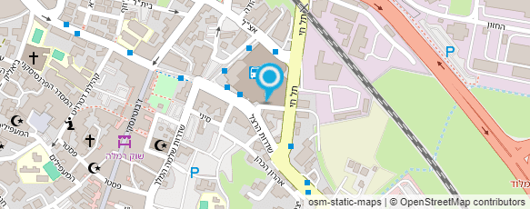 מפת הגעה אל מוסך "המרכז"