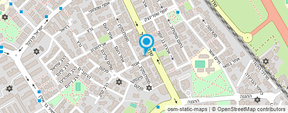 מפת הגעה אל ד"ר בק ישראל מפת הגעה אל ד"ר בק ישראל