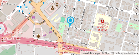 מפת הגעה אל מכון השרון- אבחון ייעוץ וטיפול נפשי מפת הגעה אל מכון השרון- אבחון ייעוץ וטיפול נפשי