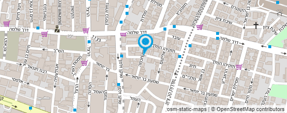 מפת הגעה אל ש.א. רפפורט מתכות בע"מ