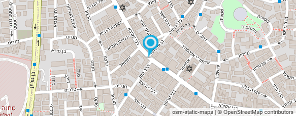 מפת הגעה אל י.א. מסיעי ישראל ארצנו בע"מ