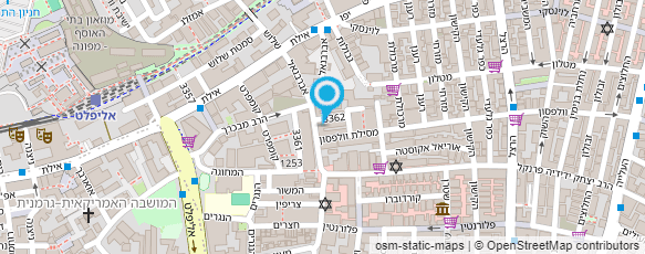 מפת הגעה אל איזנמן ישראל