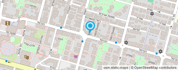 מפת הגעה אל מרכז המוסיקה