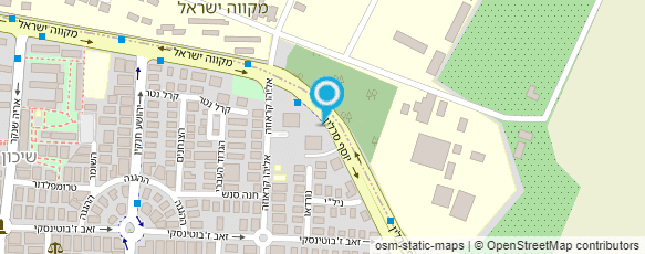 מפת הגעה אל אבא אברהם זכוכית פרוסט