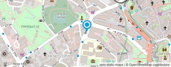 מפת הגעה אל לובטון ארט 2001 בע"מ