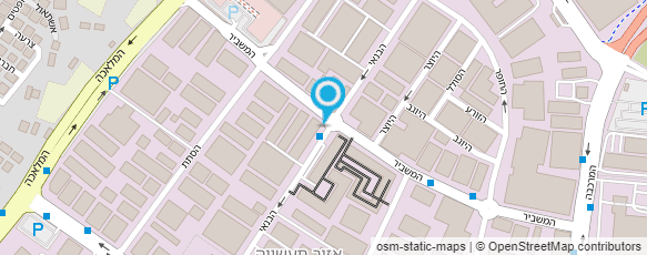 מפת הגעה אל אבי כהן לחצנות מתכת