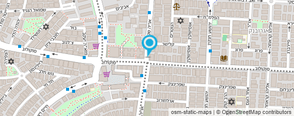 מפת הגעה אל ספורט סוקולוב