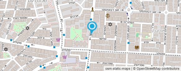 מפת הגעה אל פורטונה אלוני מפת הגעה אל פורטונה אלוני