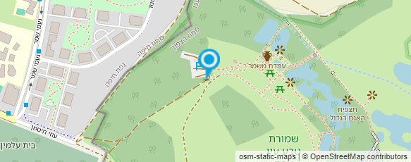 מפת הגעה אל שמורת טבע עין אפק