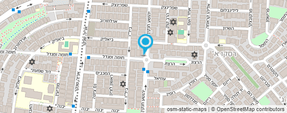 מפת הגעה אל סופר שוק חנקין בע"מ