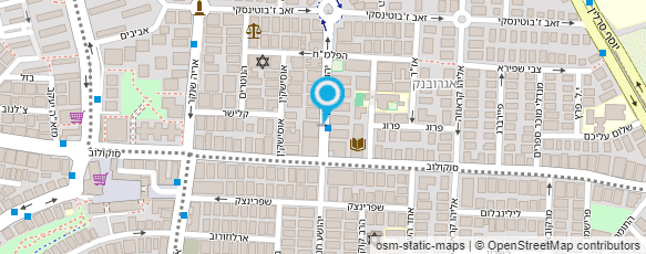 מפת הגעה אל מרכז שיווק חיתולי מבוגרים