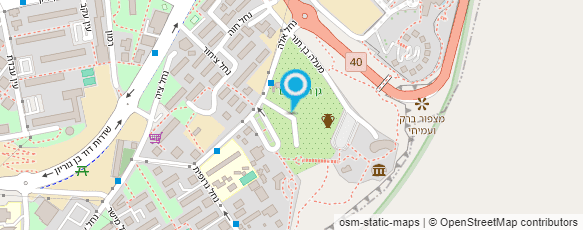 מפת הגעה אל אכסנית נוער ובית הארחה מצפה-רמון