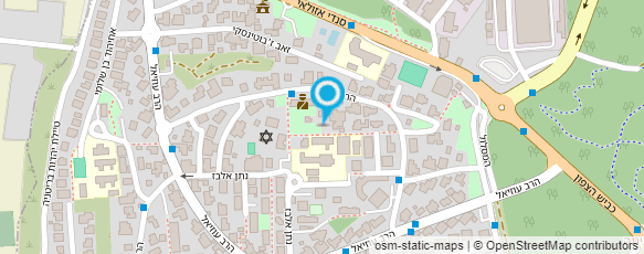 מפת הגעה אל מרכז מדע ודעת למחוננים - שלומי