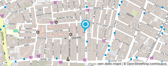 מפת הגעה אל "אדיסון" אחים לוי מפת הגעה אל "אדיסון" אחים לוי