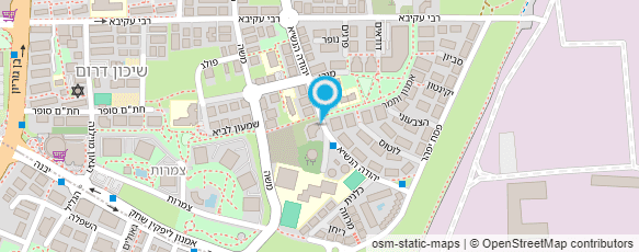 מפת הגעה אל ארגון לגננות ולנוף בישראל אגודה שיתופית חקלאית בע"מ