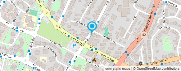 מפת הגעה אל אל דן-ריבוט וקישוט בתי כנסת