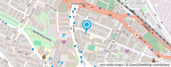 מפת הגעה אל בית הכנסת המרכזי