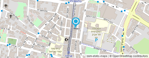 מפת הגעה אל אטליז ישראל