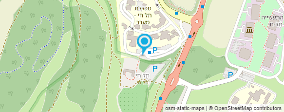 מפת הגעה אל מוזיאון חצר תל חי