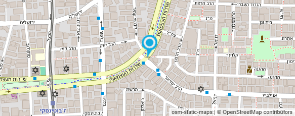 מפת הגעה אל אלג'ם בן ציון - נוט'