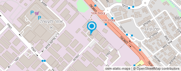 מפת הגעה אל כריכיית מאיר שחף בע"מ