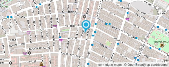 מפת הגעה אל רודריגז אברהם ובנו משה