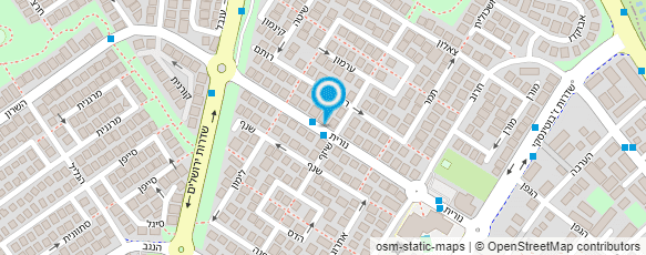 מפת הגעה אל ד"ר אבידן גדעון