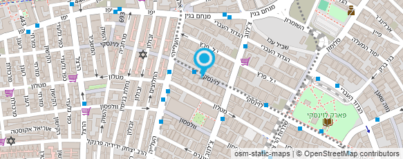 מפת הגעה אל ריבלין נפתלי