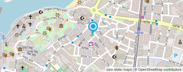 מפת הגעה אל עתיקות חזן